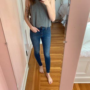 Madewell 10" Hi-Rise Skinny Jeans
